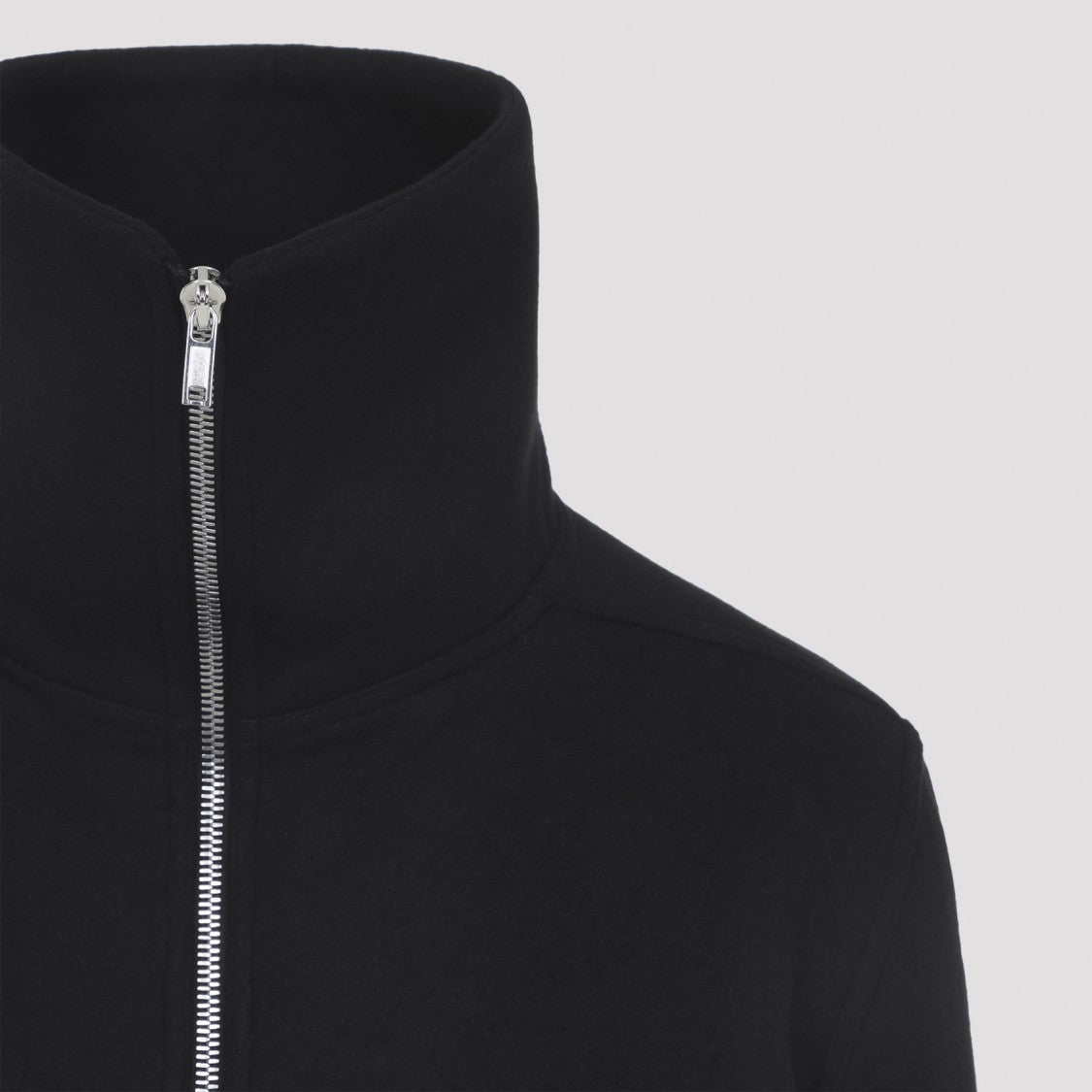 Rick Owens Blixa Dracucollar Black  Virgin Wool Jacket