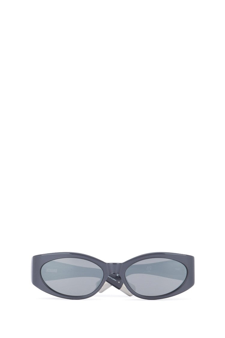 Jacquemus Oval Sunglasses With Acetate Frames