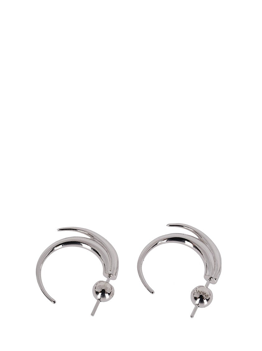 Panconesi Small Silver Hoop Earrings