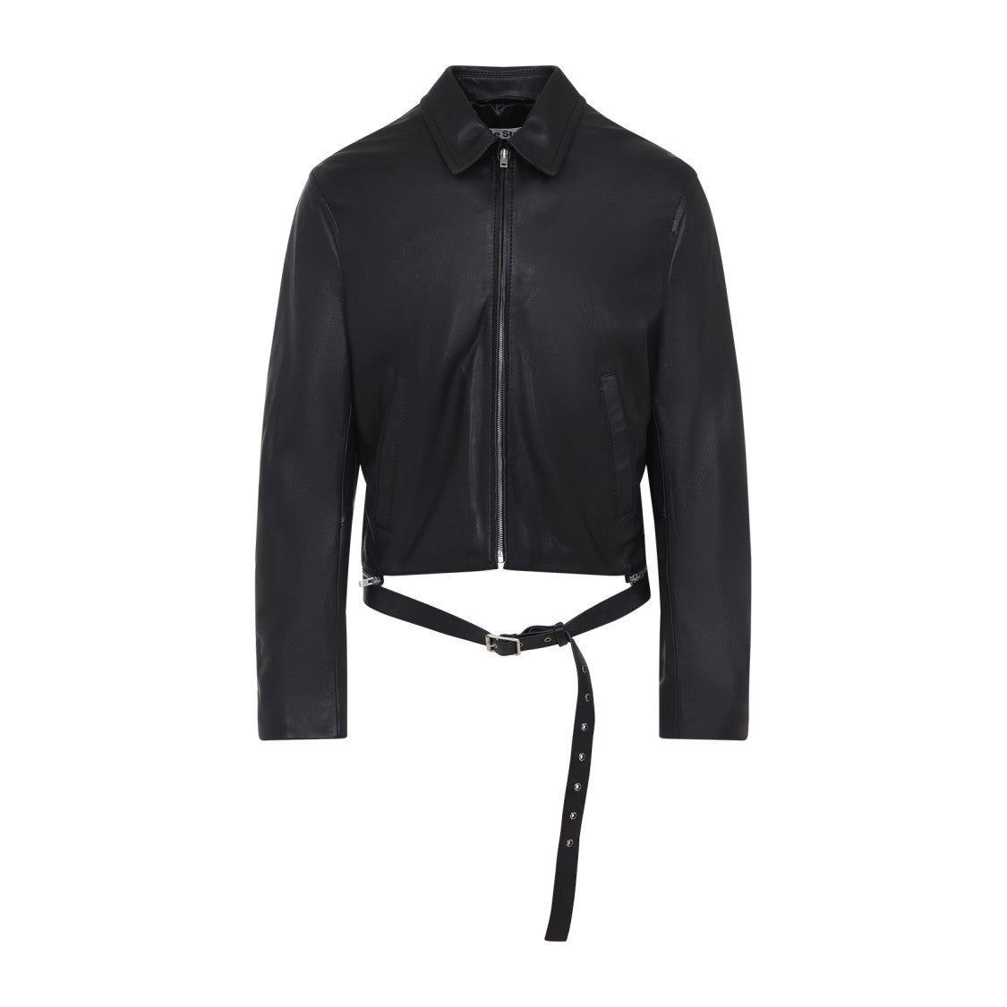 Acne Studios Black Lamb Leather Jacket