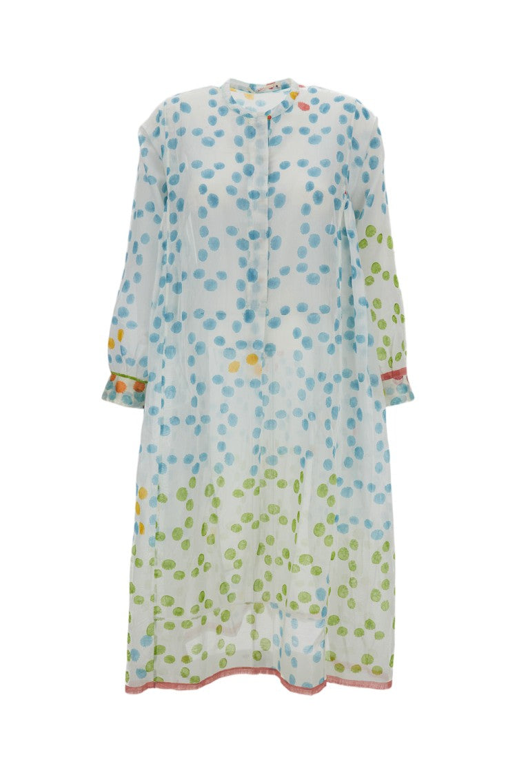 Injiri Trumpet Long Sleeves Dress