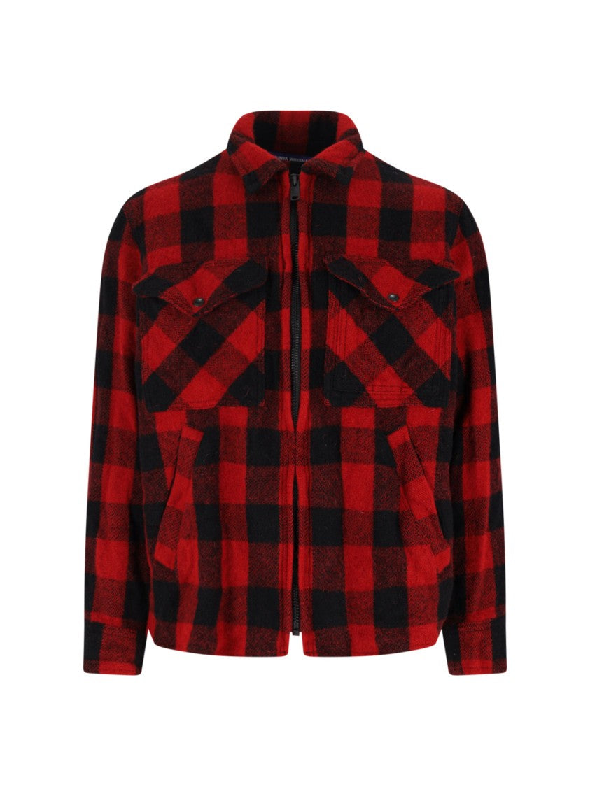 Junya Watanabe Filson Shirt Jacket – Red And Black