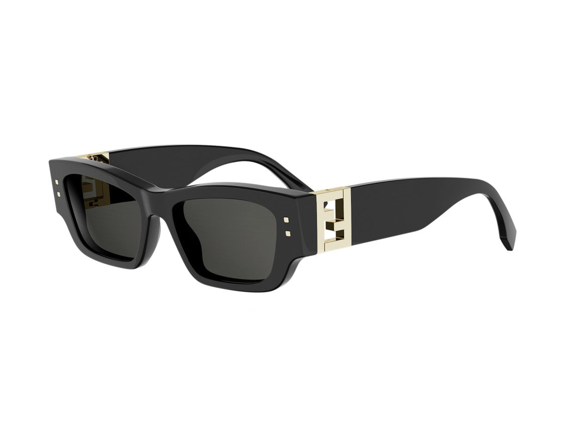 Fendi Fe40234i Oversized Square Frame Sunglasses
