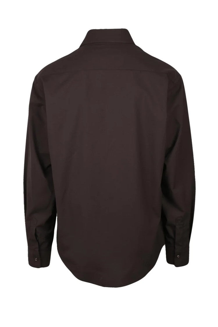 Dressism. Shirt Polyester Viscose Elastane - Brown