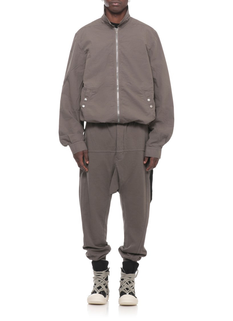 Drkshdw By Rick Owens Zipfront Oversize Cotton Jacket