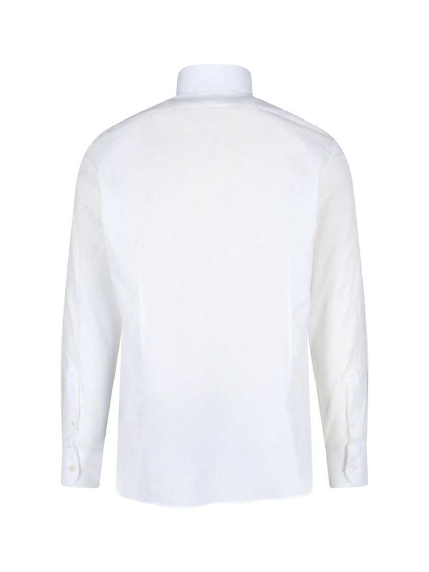 Tom Ford Tailored White Shirt With Structured Collar