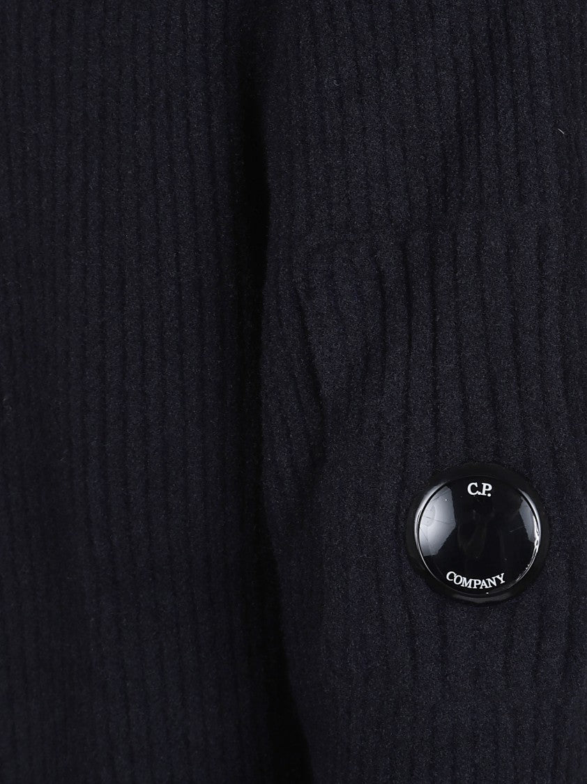 C.P. Company Knitwear Cardigan In Fleece Knit
