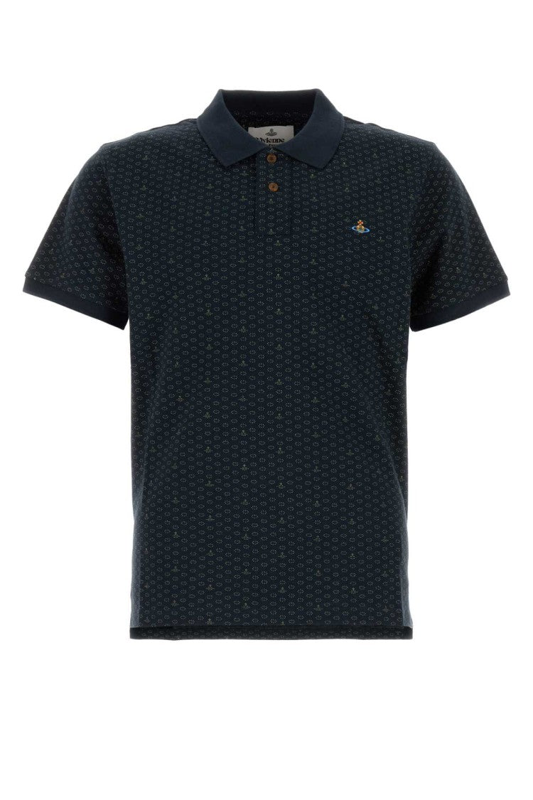 Vivienne Westwood Printed Piquet Polo Shirt