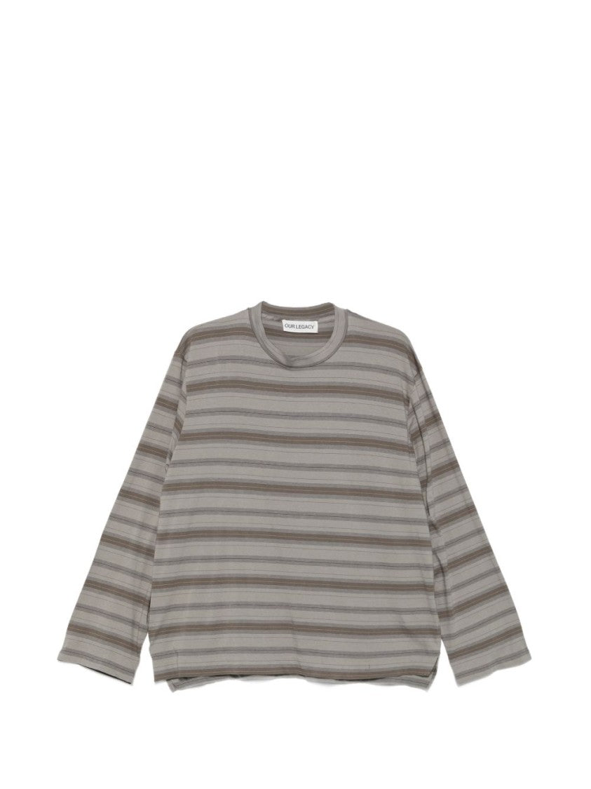 Our Legacy Horizontal Striped Crewneck Sweater