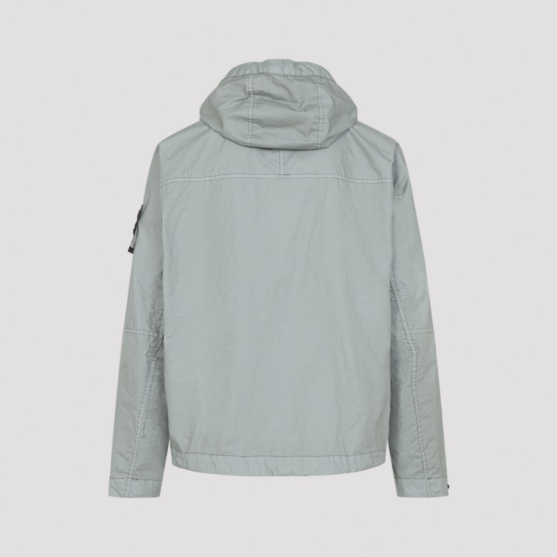 Stone Island Utility-Inspired Green Polyamide Coat