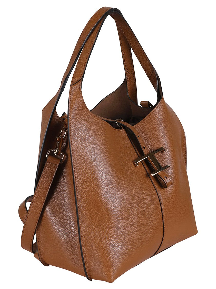Tod's Brown Soft Leather Shoulder Bag