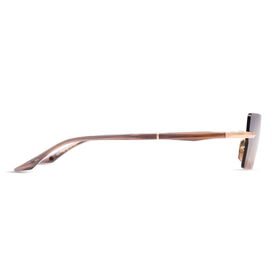 Dita Eymori Rimless Sunglasses With Rectangular Gradient Lenses