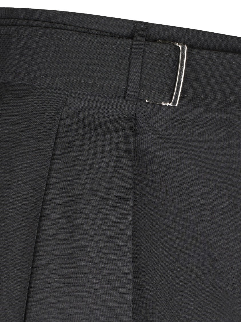 Tagliatore Tailored Formal Trousers With Classic Pleat Design