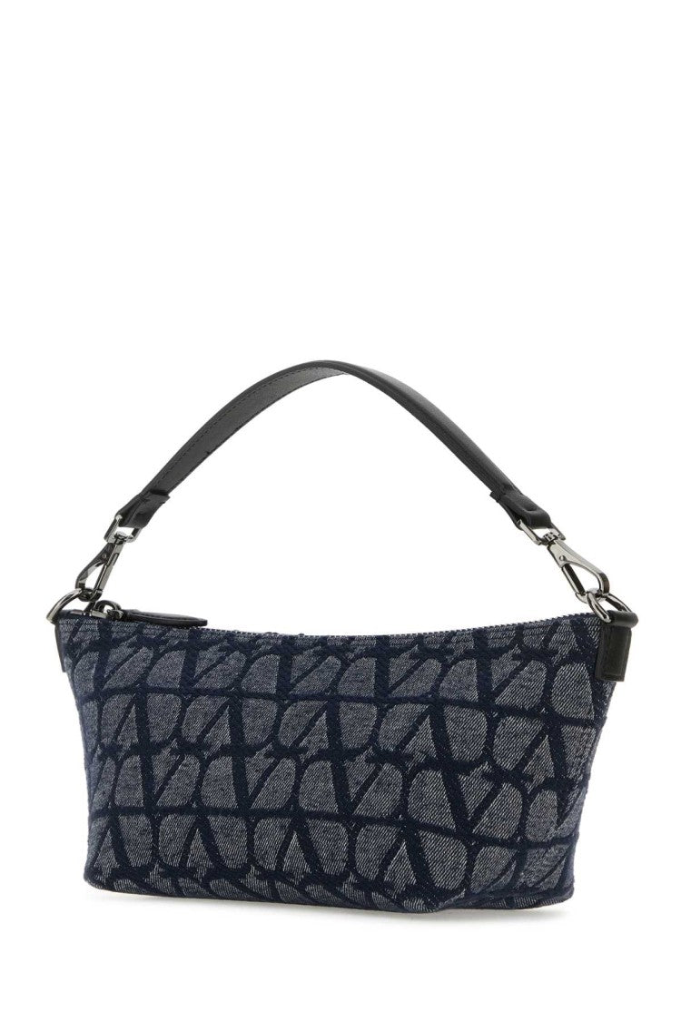 Valentino Garavani Blue Toile Iconographe Handbag