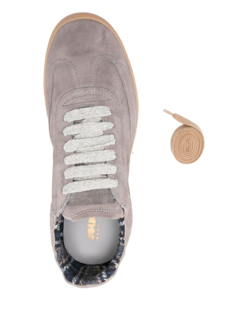 Soldini 80 Sneakers With Sleek Grey Upper