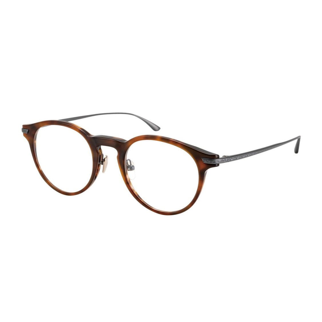Masunaga Havana Altair Titanium-Blend Phantos Glasses