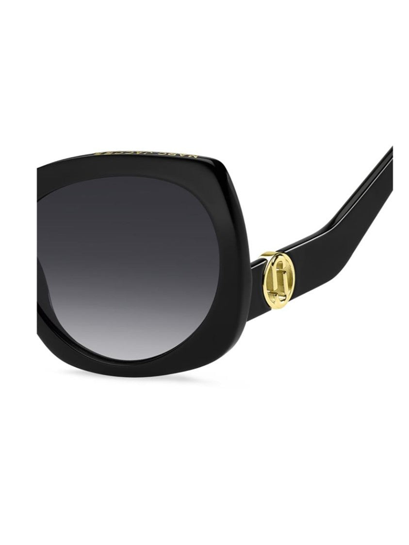 Marc Jacobs Black Marc 808/S Geometric Sunglasses