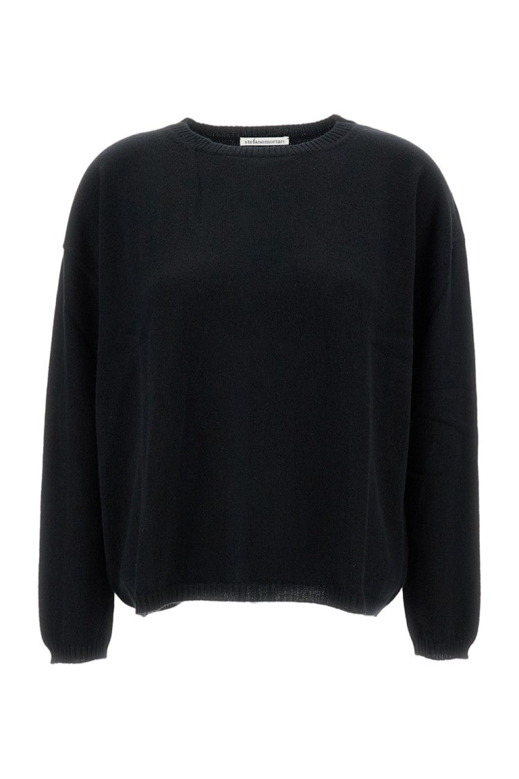 Stefano Mortari Classic Knit Black Sweater