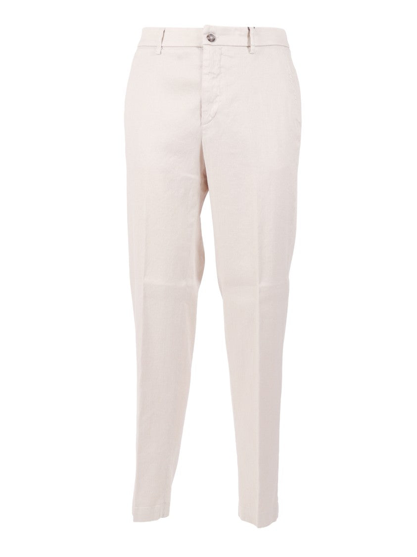 Peserico Tailored Straight Leg Straight-Leg Pants