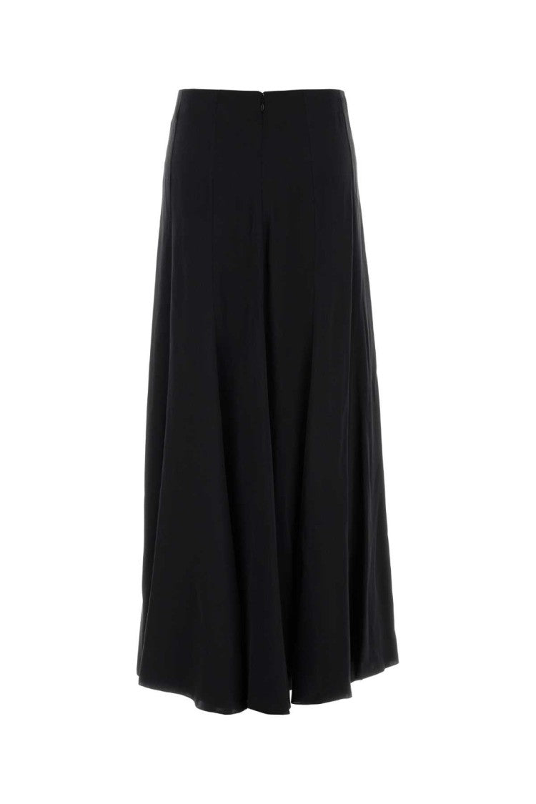 Chloé Black Satin Skirt