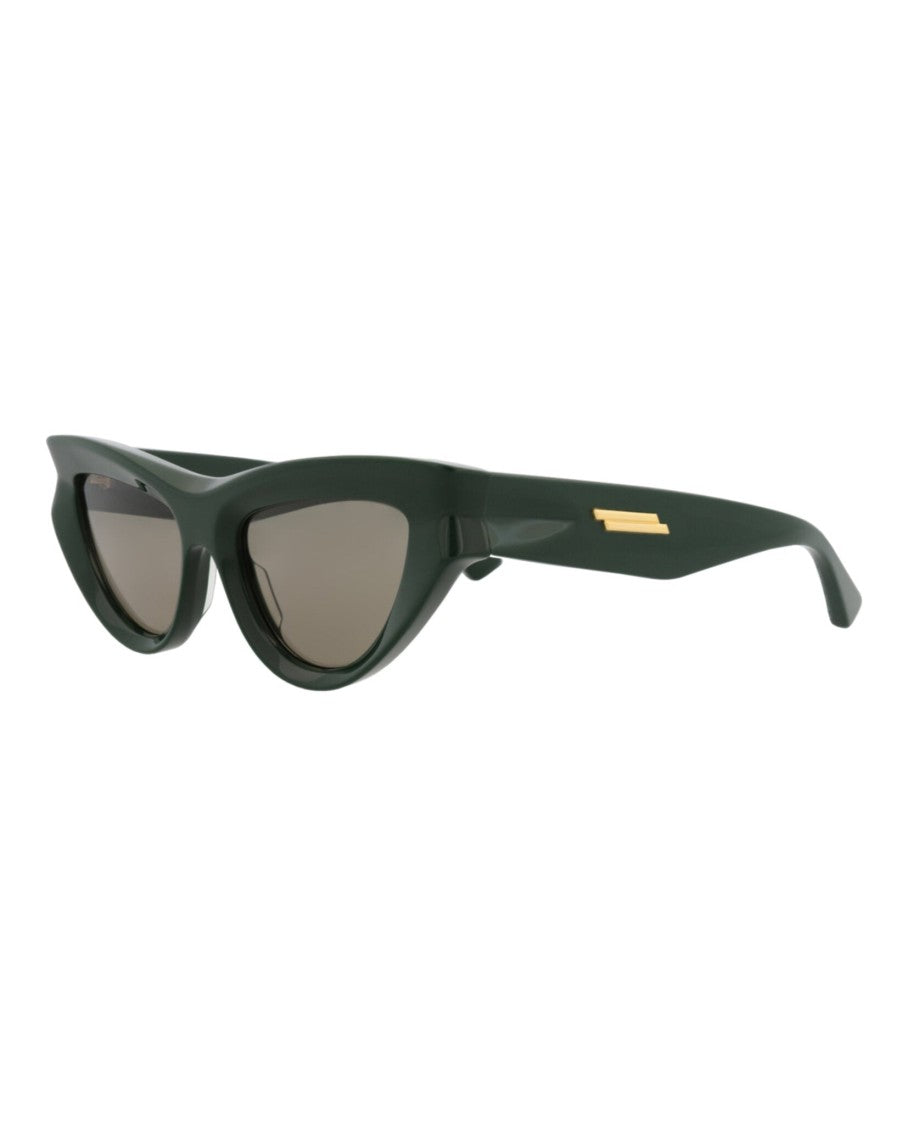 Bottega Veneta Cat Eye Sunglasses In Recycled Acetate With Bold Silhouette