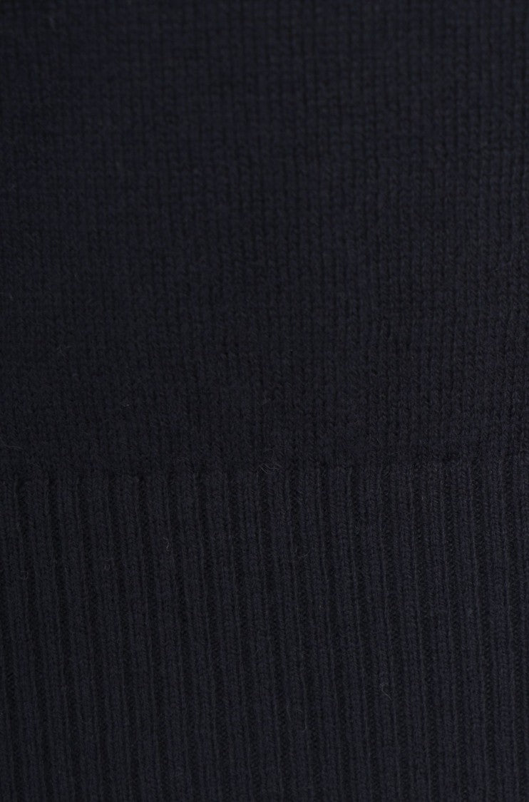 Kangra Refined Knit Turtleneck Sweater With High Collar