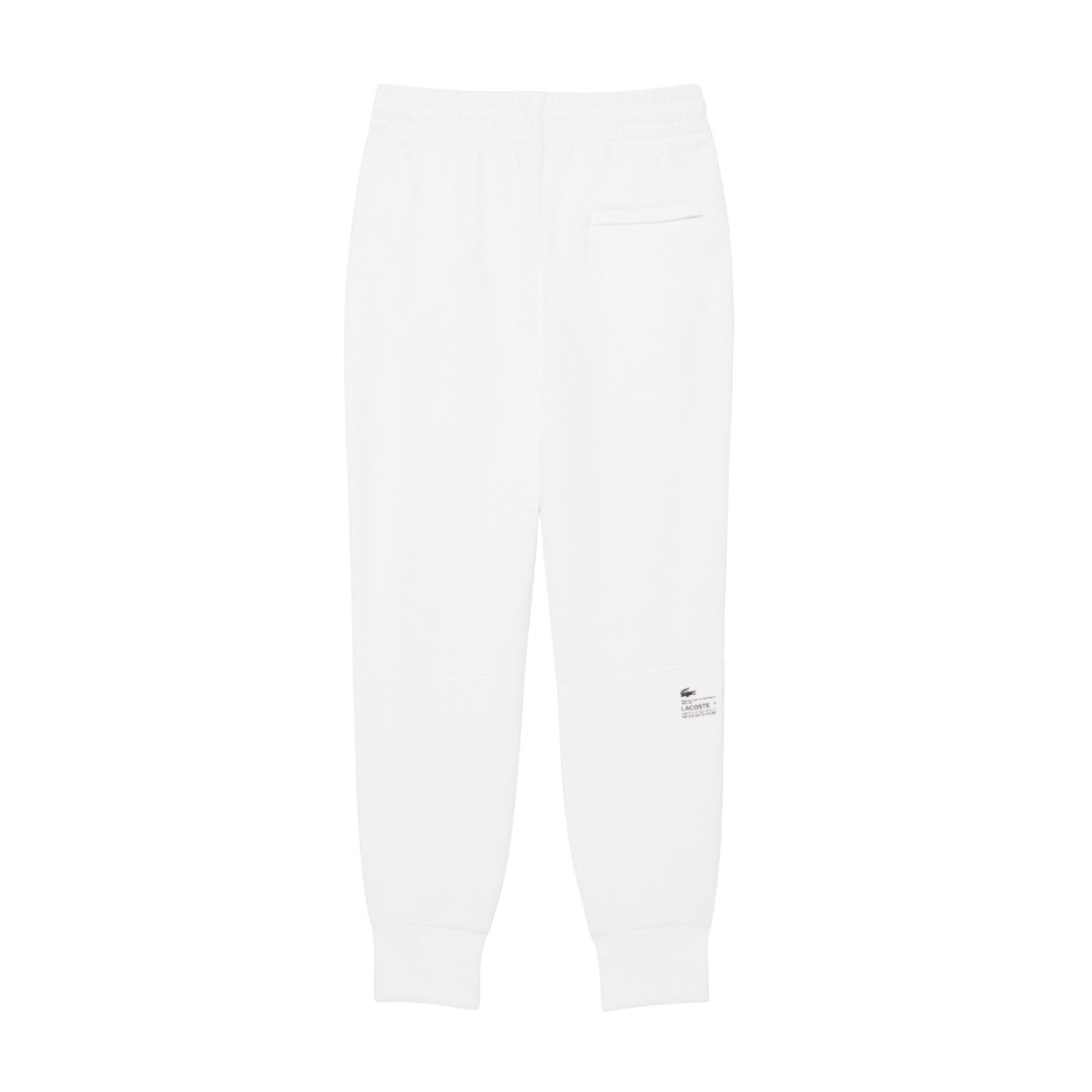 Lacoste Relaxed Fit White Trousers