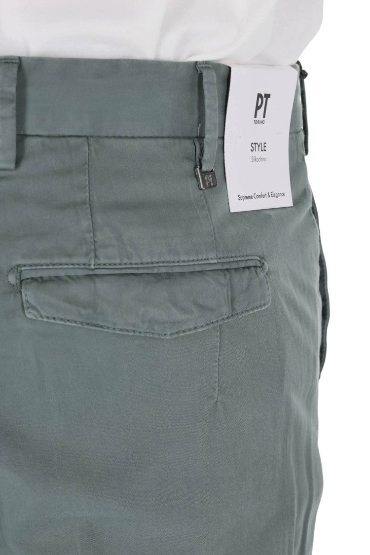Pt Torino Silkochino Garment-Dyed Master Chino Pants