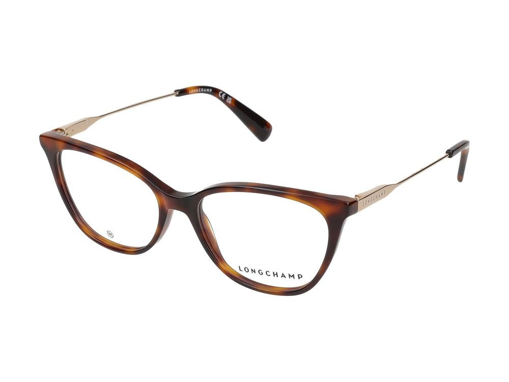 Longchamp Havana Lo2719 Acetate Cat-Eye Eyeglasses
