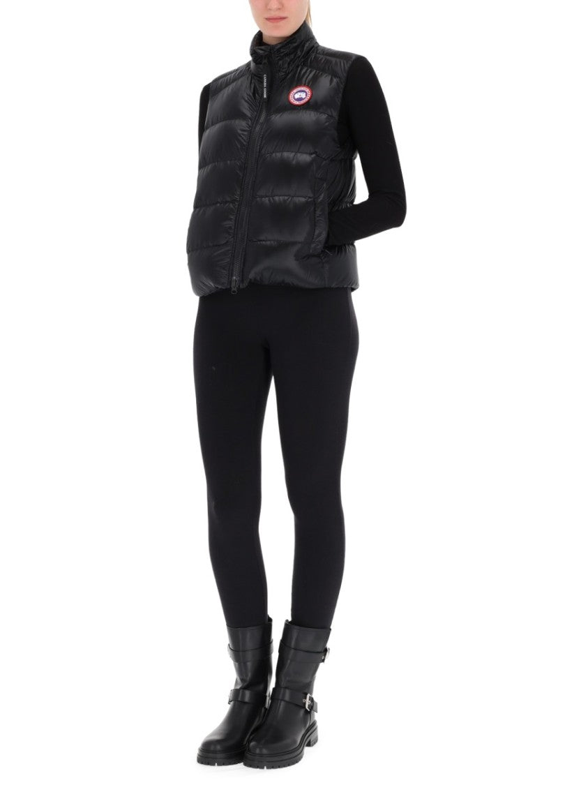 Canada Goose Sleeveless Puffer Vest With High Collar