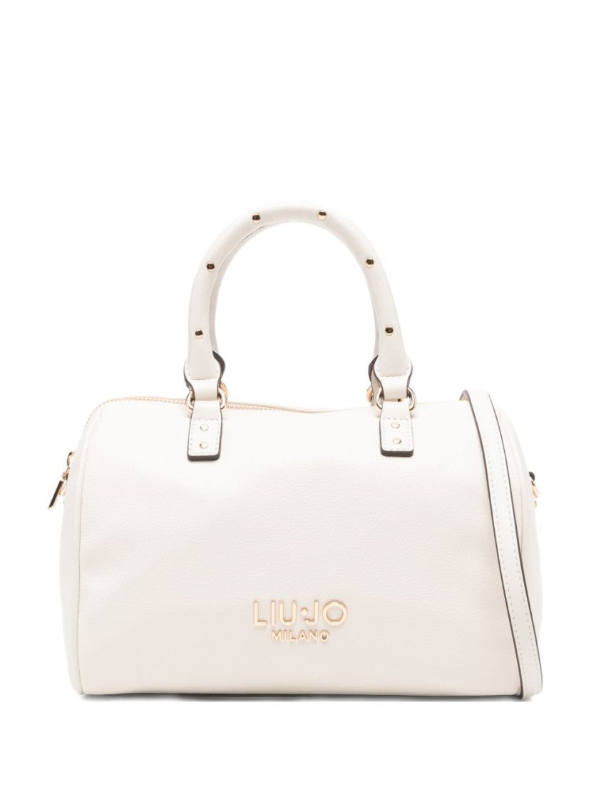 Liu Jo Cylindrical Handbag With Gold-Tone Accents