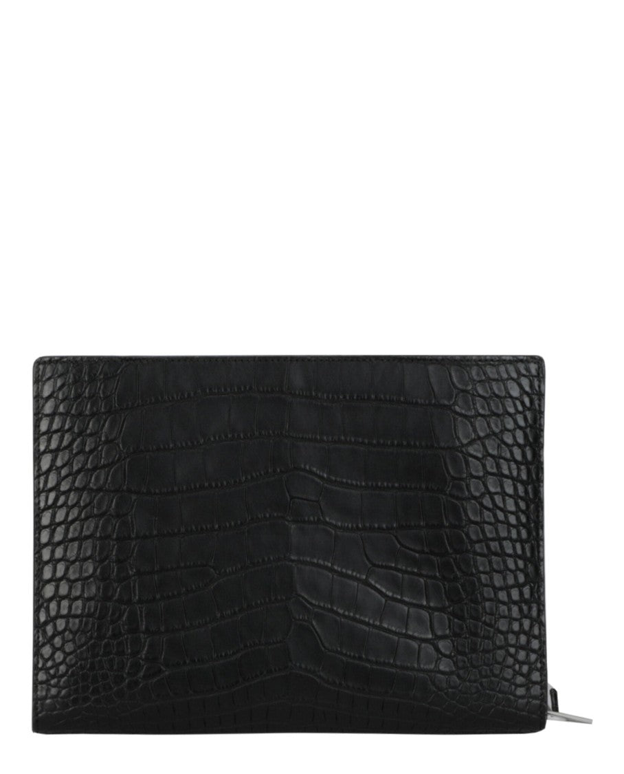 Bottega Veneta Alligator Document Holder