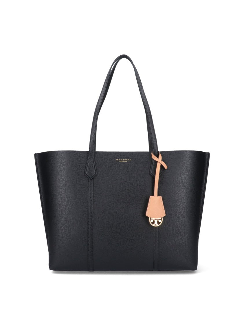 Tory Burch Perry' Tote Bag – Black