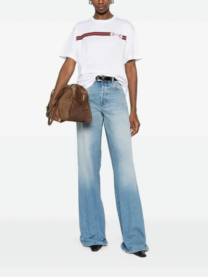 Gucci Short-Sleeved Cotton T-Shirt