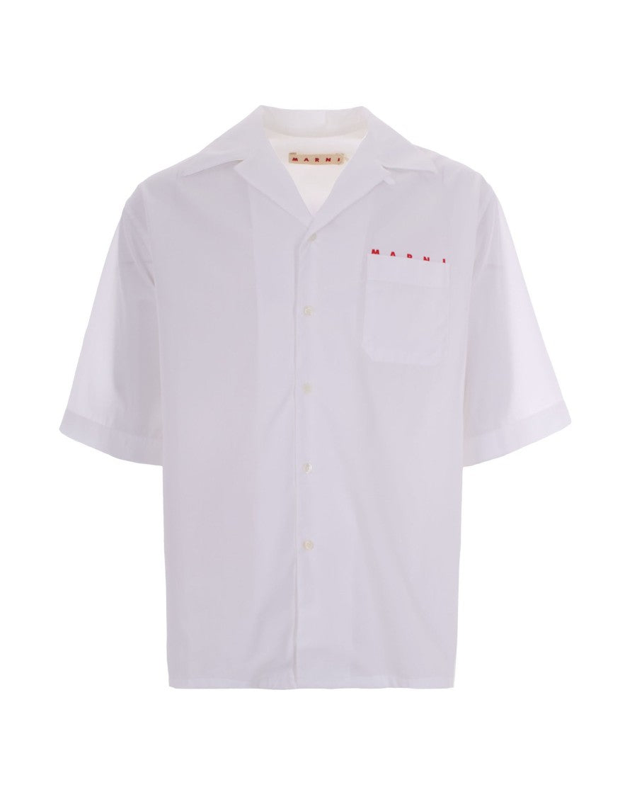 Marni Embroidered Bowling Shirt