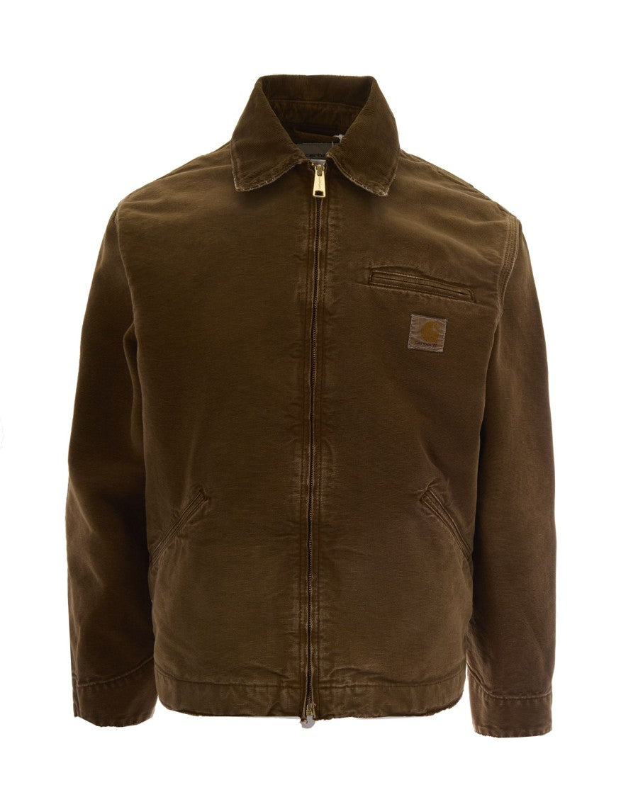Carhartt Wip Hamilton Brown Og Detroit Velvet Collar Jacket