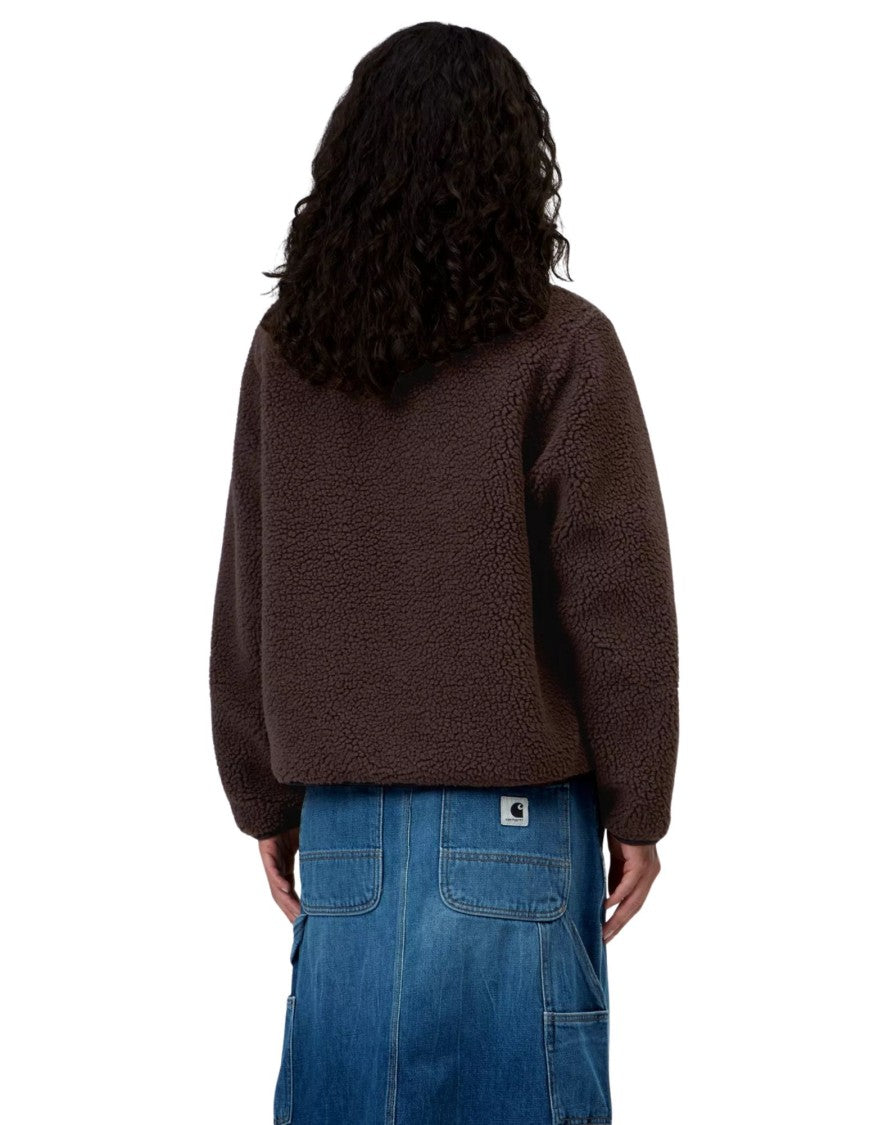 Carhartt Wip Palisander Black Janet Polyester Fleece Jacket