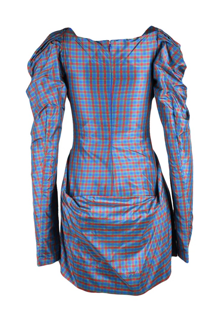 Vivienne Westwood Iwona Dress - Blue/Green