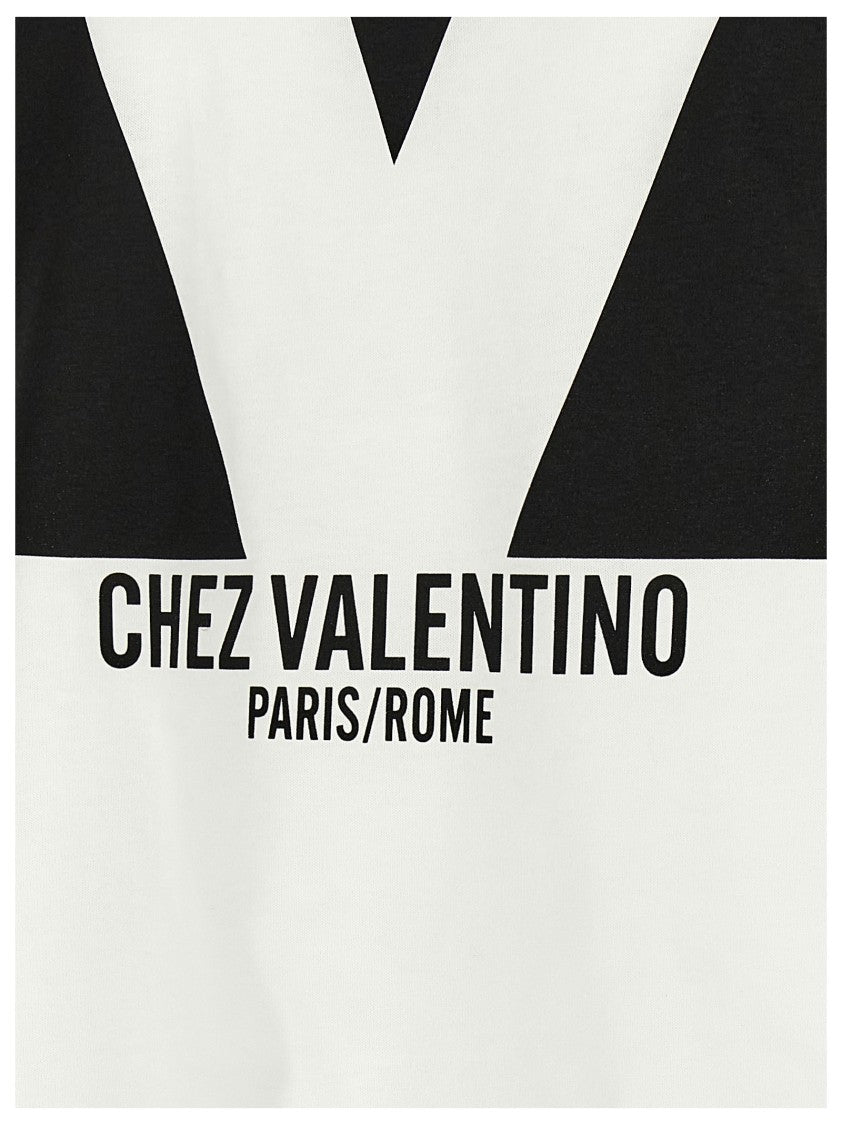 Valentino Garavani Cotton T-Shirt With Front Print