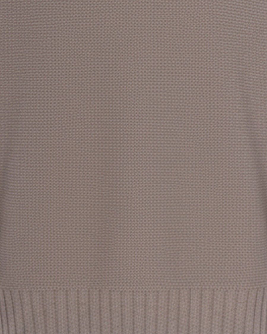Alpha Studio Greige Turtleneck Sweater