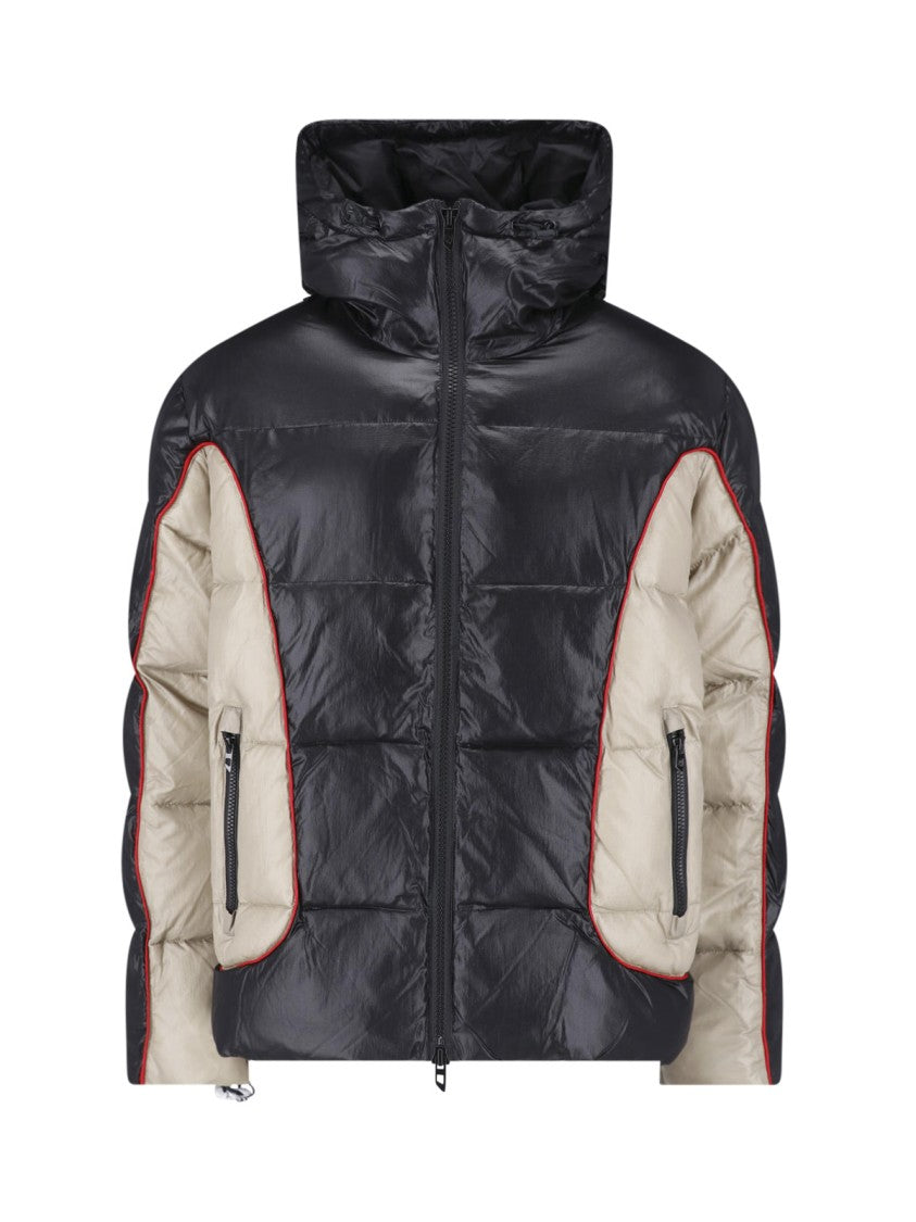 Diesel Multicolor Hooded W Ostend Down Jacket