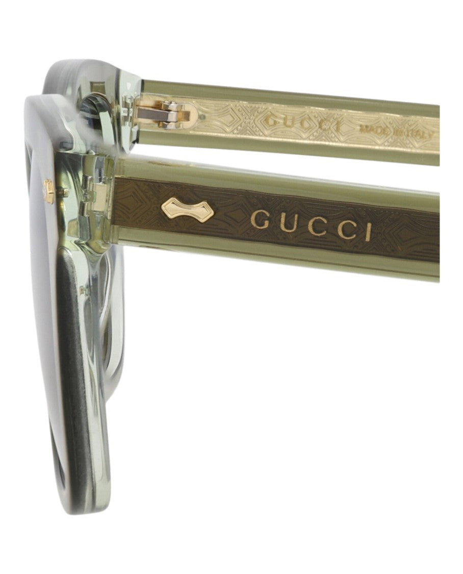 Gucci Square-Frame Acetate Sunglasses