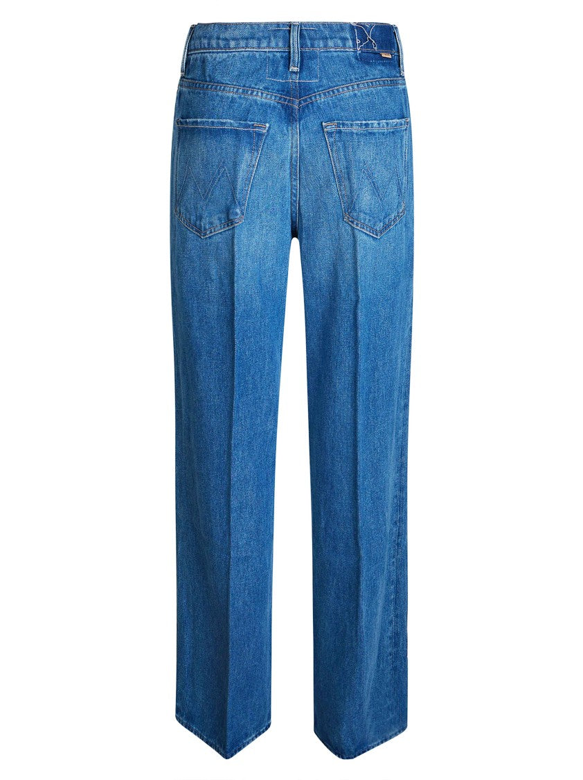 Mother The Ditcher Roller Zip Skimp Cropped Jeans