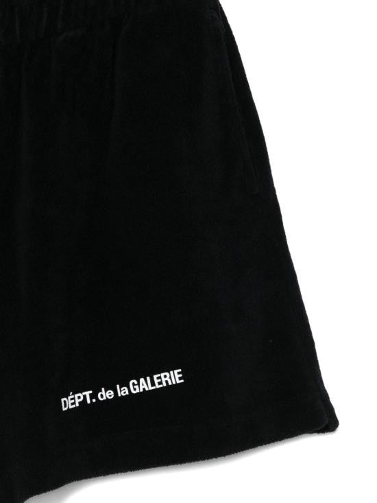 Gallery Dept. Relaxed Fit Black Shorts With Elastic Waistband