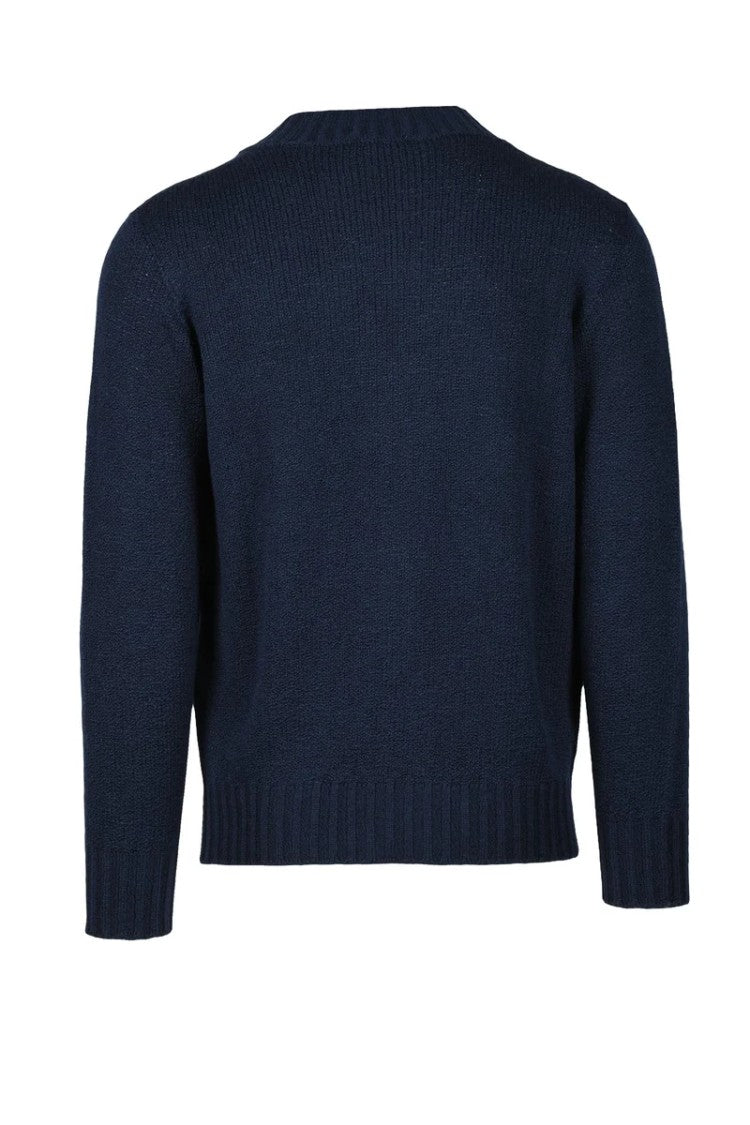 Drumohr Cotton Cardigan - Blue