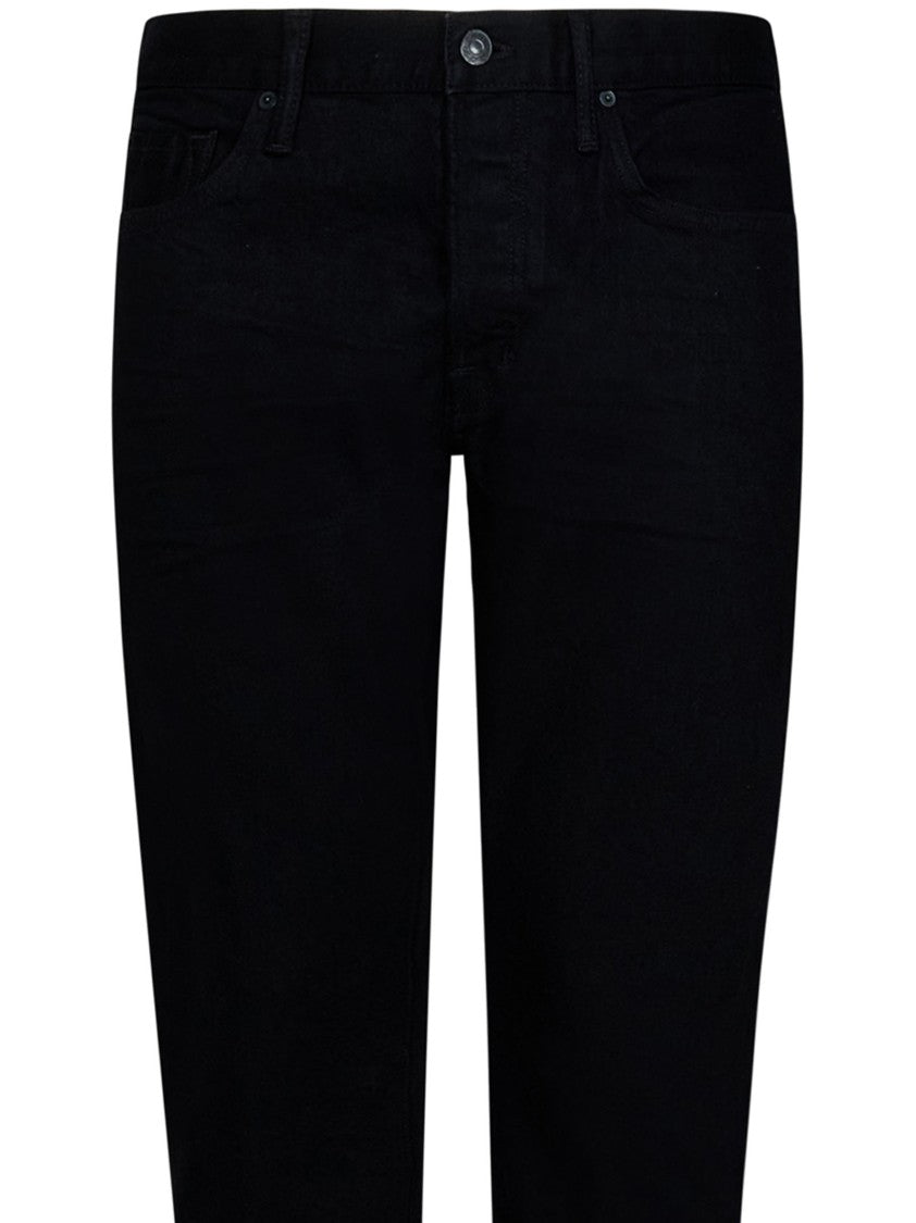 Tom Ford Black Slim-Fit Jeans