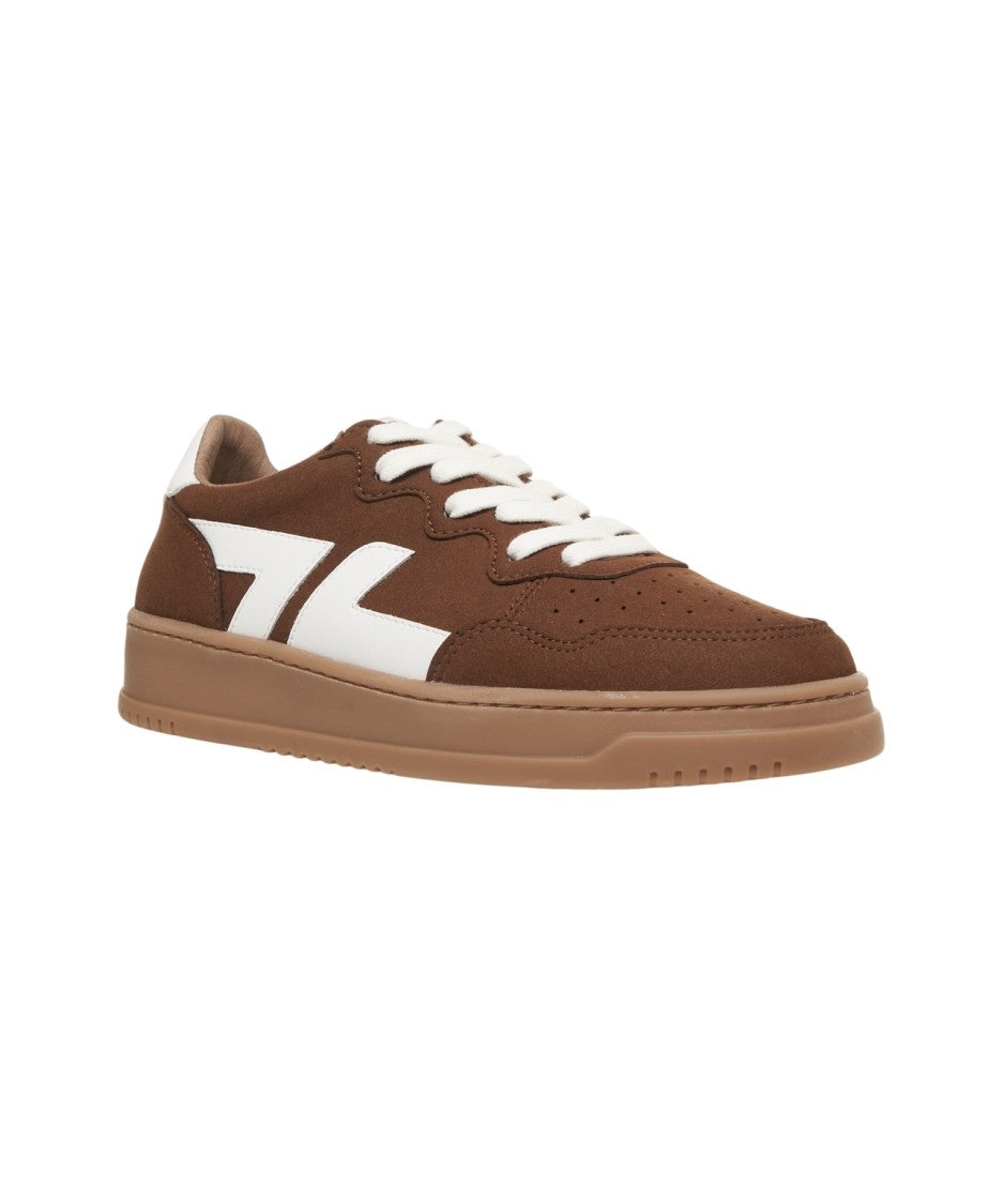 Zeta Robust Brown Corn Leather Beta B3 Sneakers