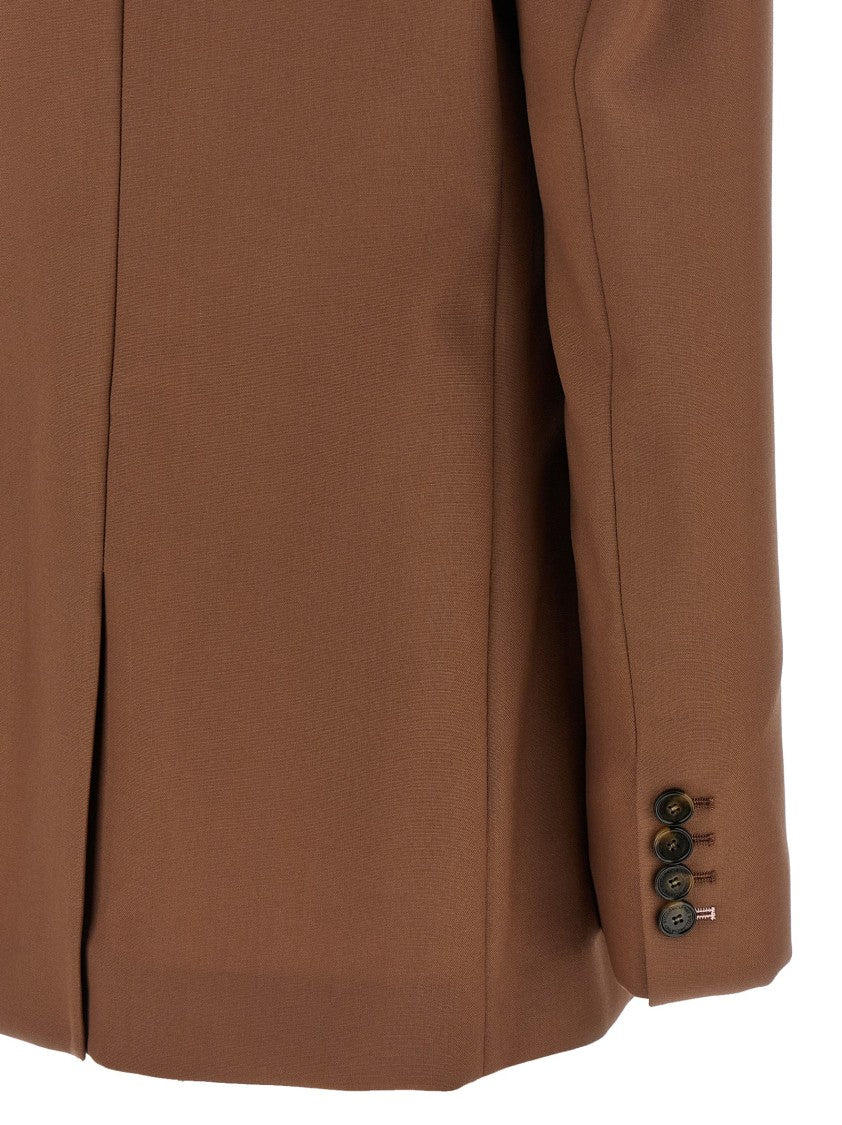 Stella Mccartney Single-Breasted Wool Blazer