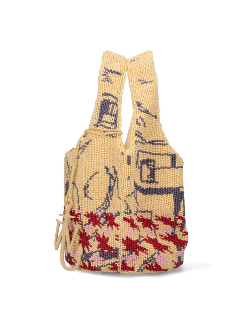J. W. Anderson Mini Beaded Bag – Multicolor