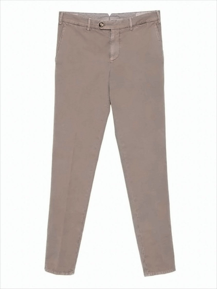 Brunello Cucinelli Tailored Straight Pants With Mid-Rise Waist